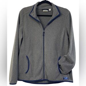 LL Bean Fleece Zip Jacket